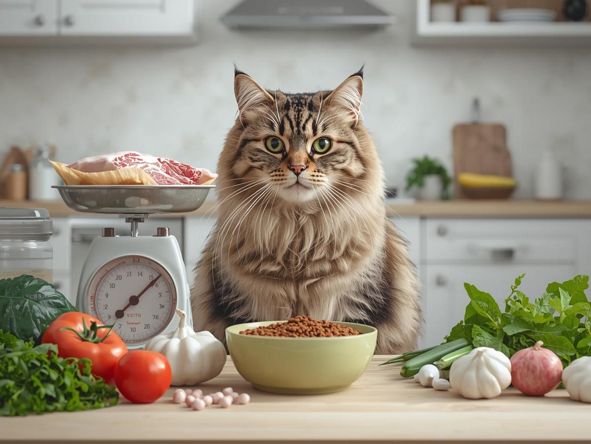 Kedi İçin Evde Diyet Mama Hazırlama
