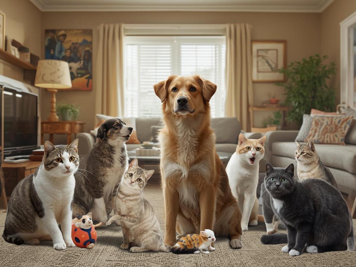 Kedi ve Diğer Evcil Hayvanlarla Uyum