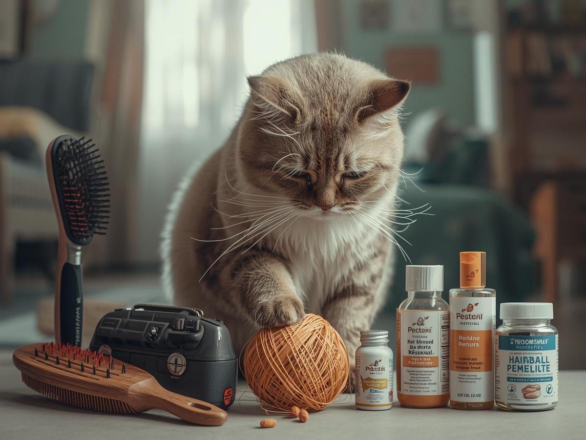 Kedilerde Tüy Yutma ve Hairball Sorunu
