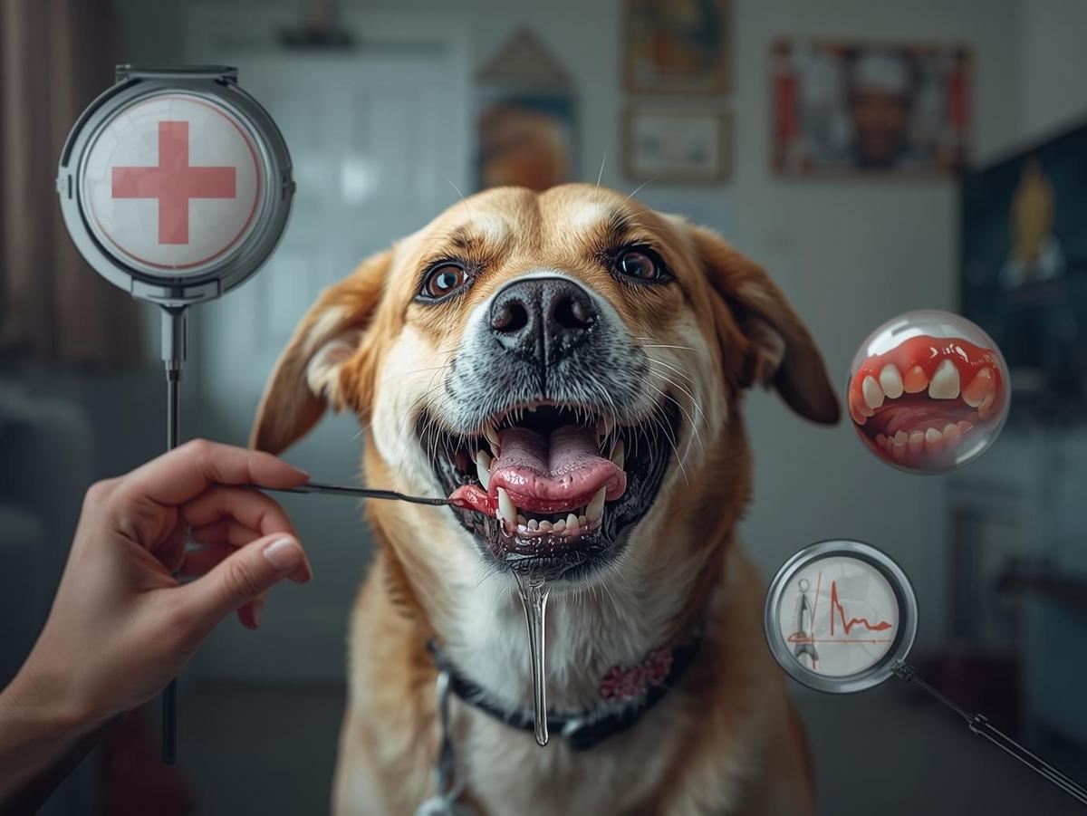 Köpeğim Çok Salyası Akıyor
