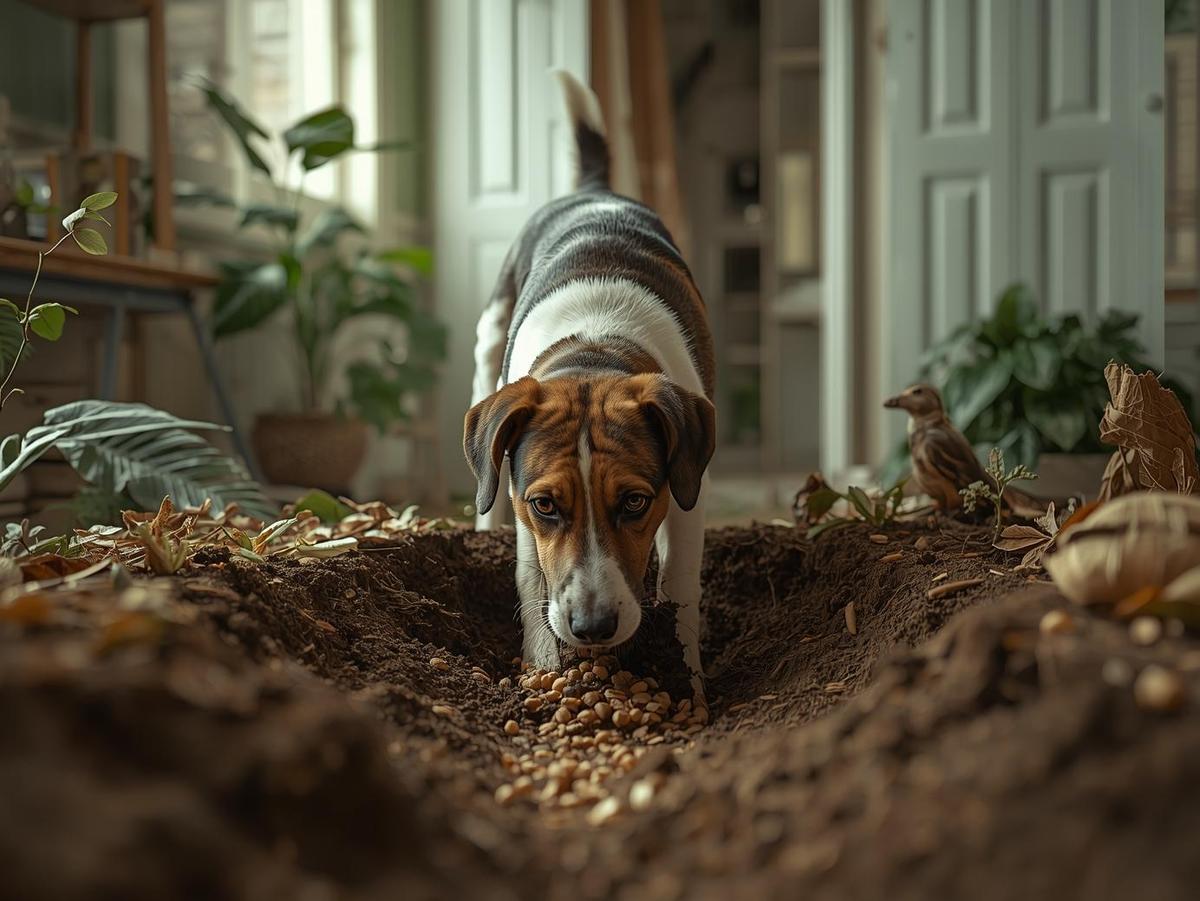 Köpeğim Yemeğini Gömüyor Neden