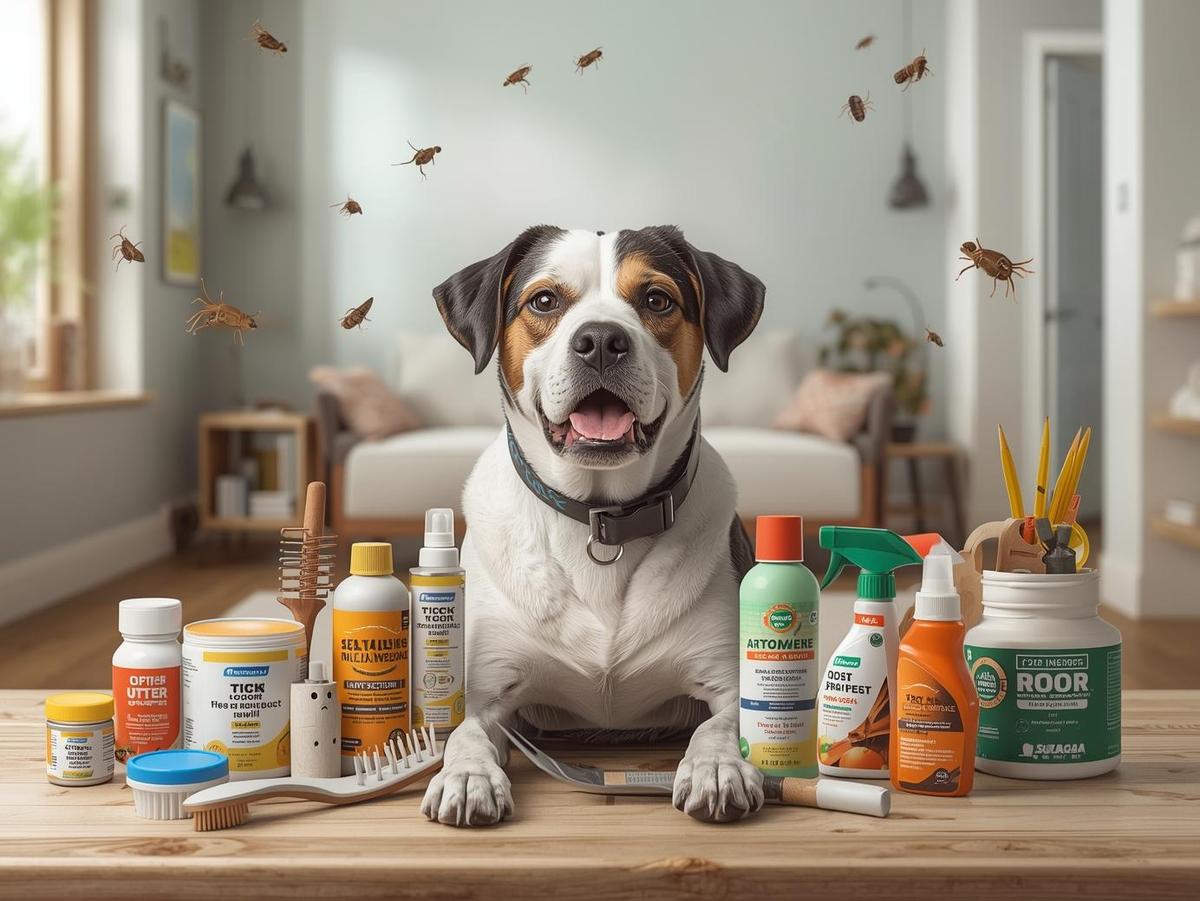 Köpeklerde Kene ve Pireden Korunma