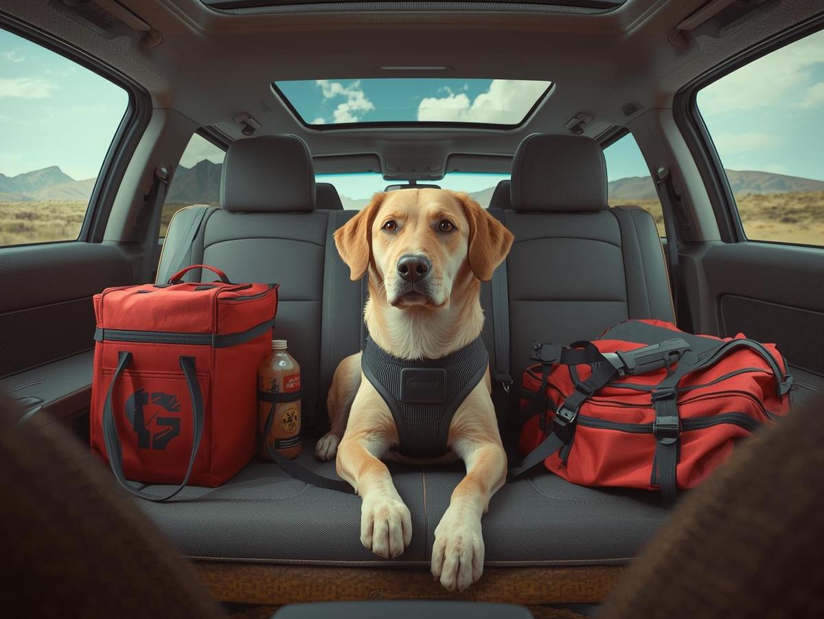 Köpeklerle Araba Yolculuğu Güvenlik Önerileri